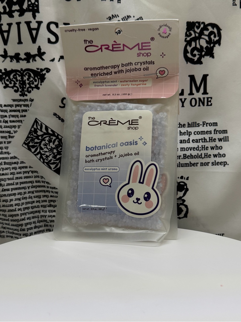 The Crème Shop Botanical Oasis Aromatherapy Bath Crystals